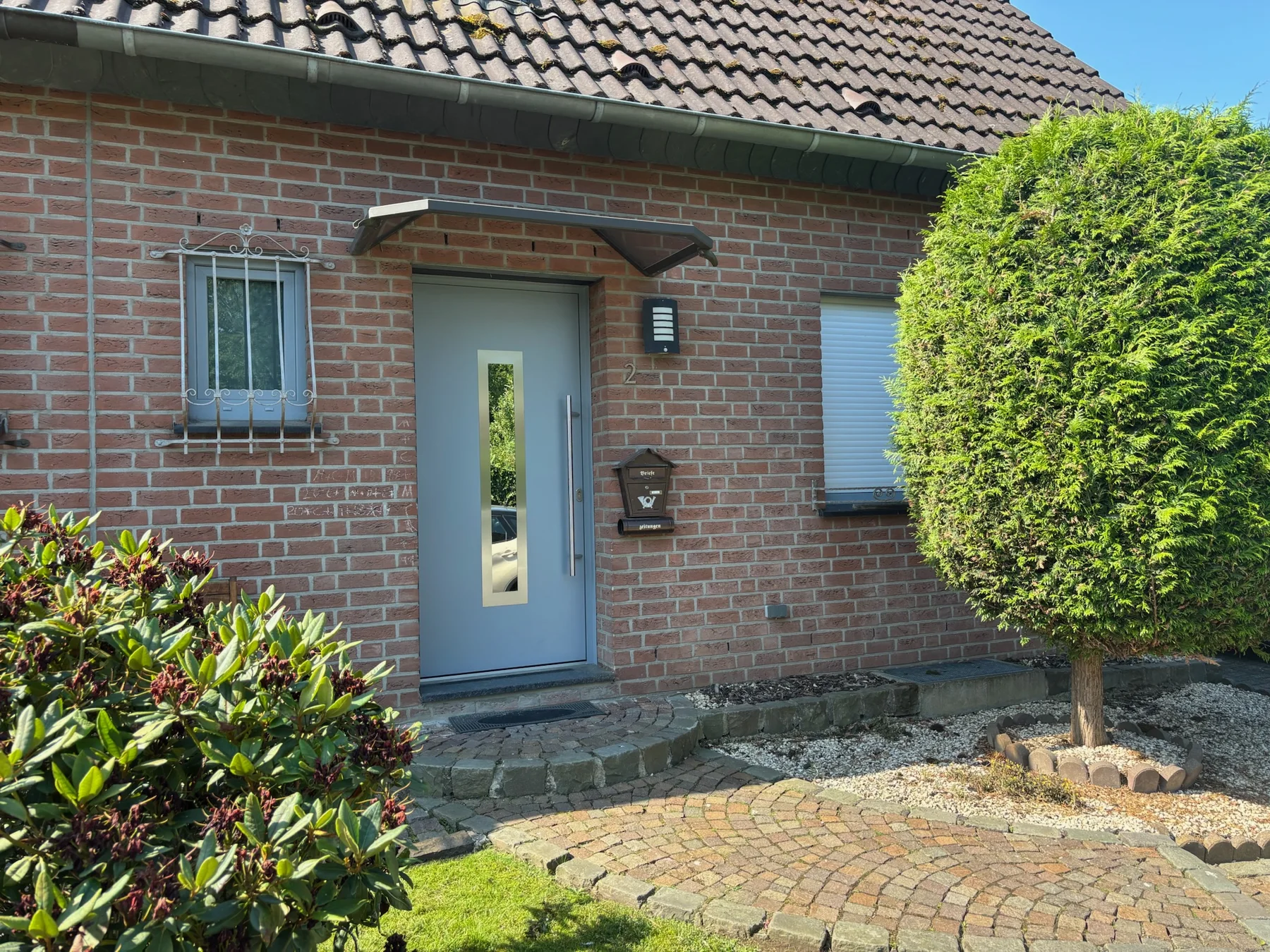 PVC-Haustür